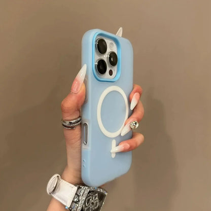 MagSafe iPhone Case – Candy Color 2-in-1 Magnetic Cover