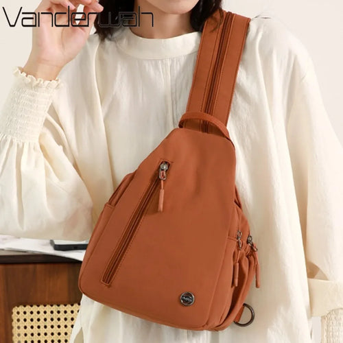 Simple Multi-functional Small Backpacks Chest Crossbody Shoulder Bags