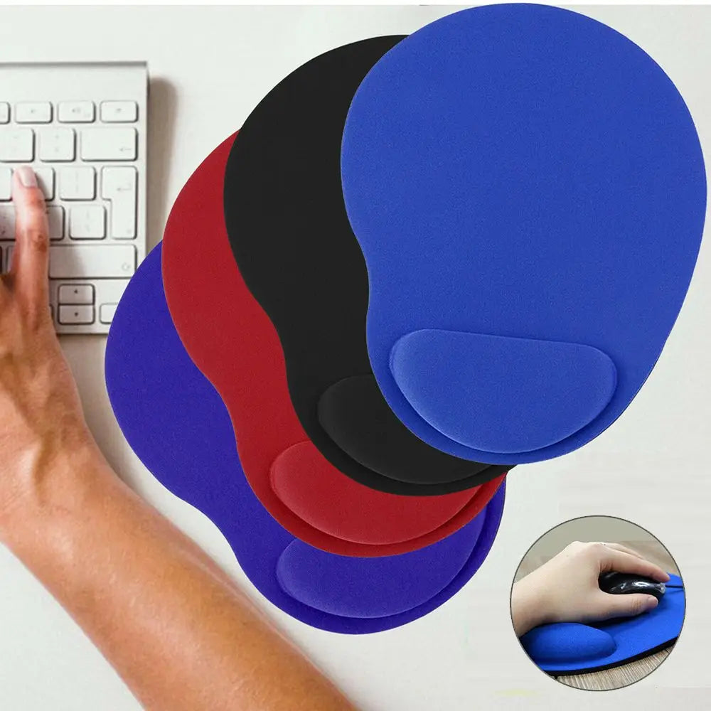 Ergonomic Wrist Rest Mouse Pad For PC Laptop