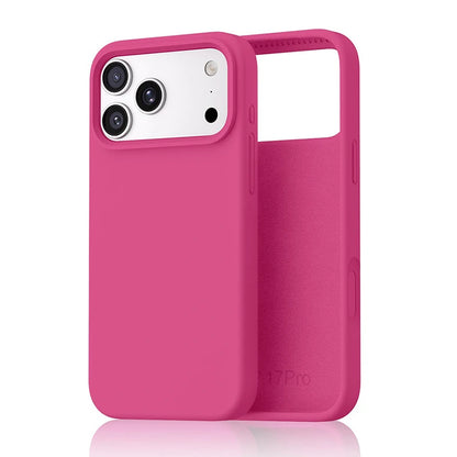 Liquid Silicone iPhone Case – Slim Shockproof Cover for iPhone 13–17 Series