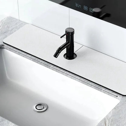 Faucet Splash Guard Mat – Absorbent Sink Countertop Water Pad for Bathroom & Kitchen