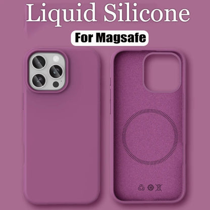 Liquid Silicone MagSafe iPhone Case – iPhone 13 to 17 Series