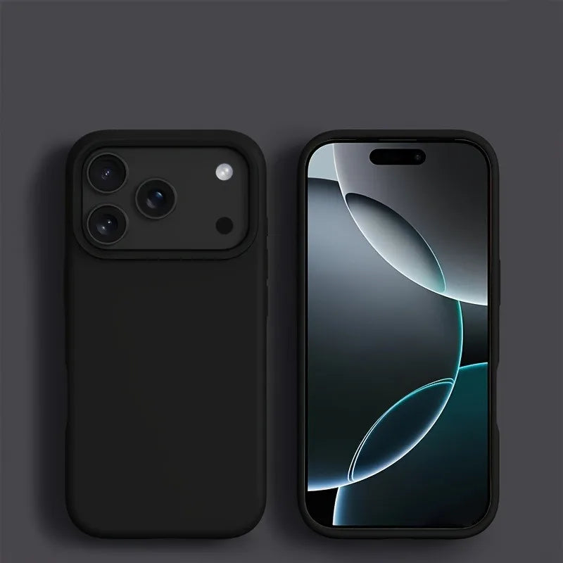 Liquid Silicone iPhone 17 Case – Shockproof Soft Cover for iPhone 17 / Pro / Pro Max / Air