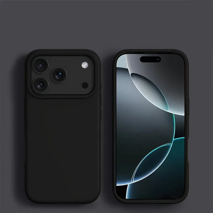 Liquid Silicone iPhone 17 Case – Shockproof Soft Cover for iPhone 17 / Pro / Pro Max / Air