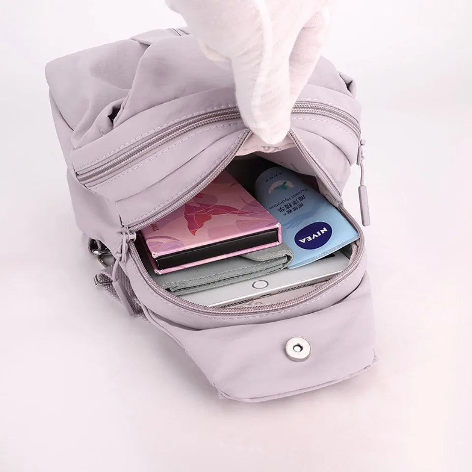 Waterproof Sling Crossbody Bag Women Multi-Functional Backpack