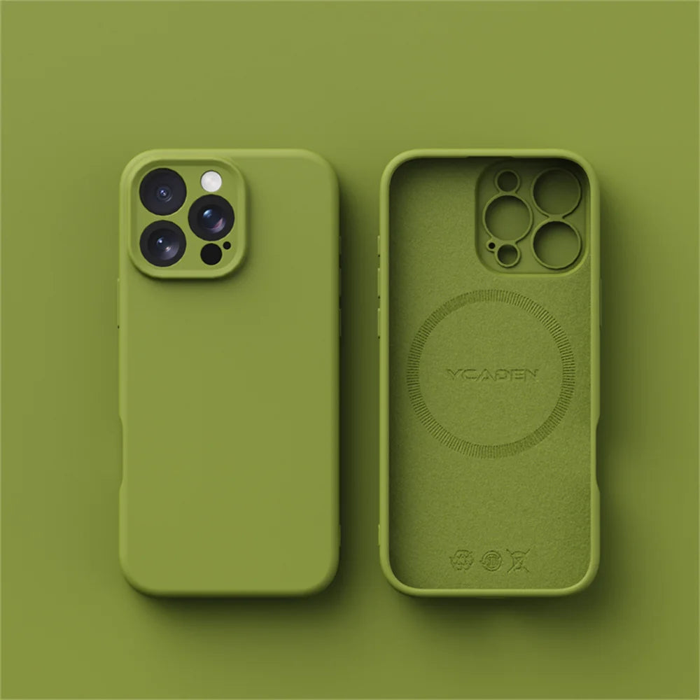 Liquid Silicone MagSafe iPhone Case – iPhone 12 to 17 Series