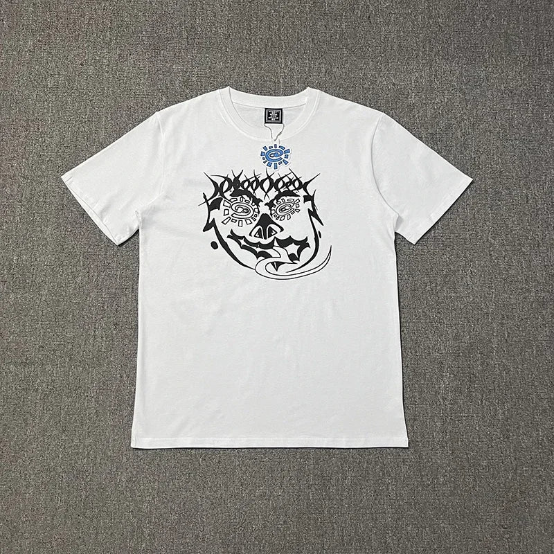 Sun Print Graphic T-Shirt – Casual Cotton Tee for Men & Women