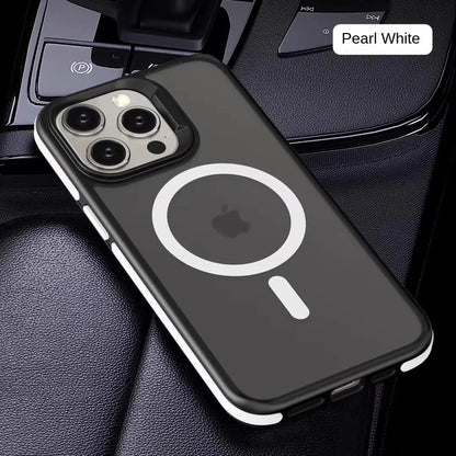 Magnetic MagSafe iPhone Case – Matte Translucent Armor | iPhone 11–16