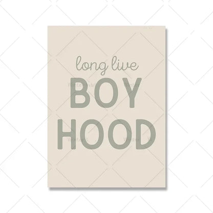 Sage Green Checkered Smiley Face Wall Art Poster | Nursery & Kids Room Canvas Print