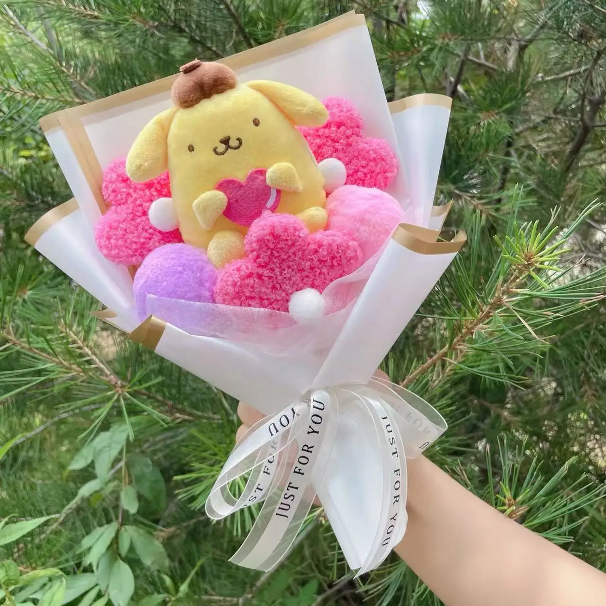 Sanrio Plush Flower Bouquet Gift