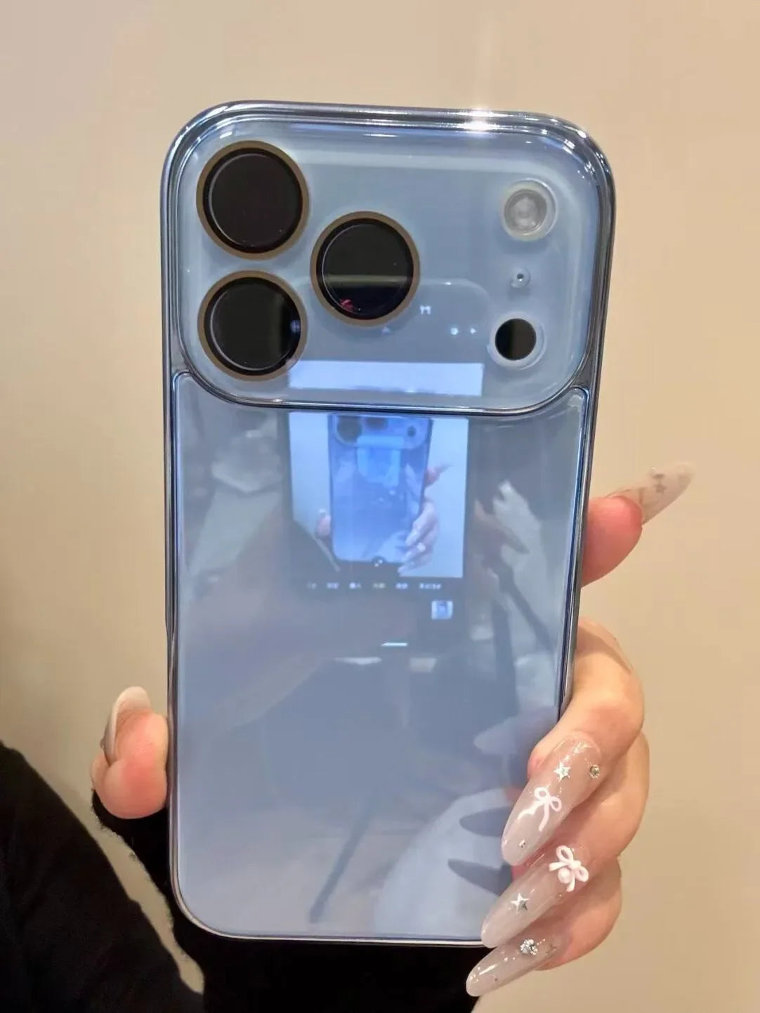 Tempered Glass Camera Case for iPhone – Plating Candy Armor Cover