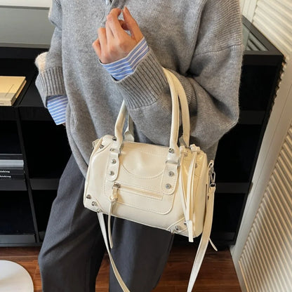High-Quality Textured Women's Handbags Fashionable Versatile