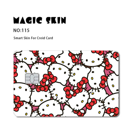 Sanrio Cartoon Bank Card Skin Stickers