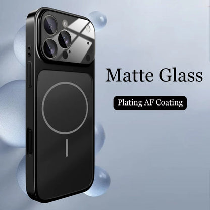 MagSafe Matte Glass iPhone Case – iPhone 13 to 17 Series