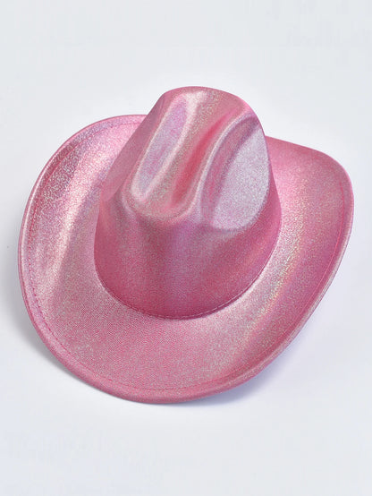 Women's Sequin Cowgirl Hat – Glitter Fedora for Party & Festival
