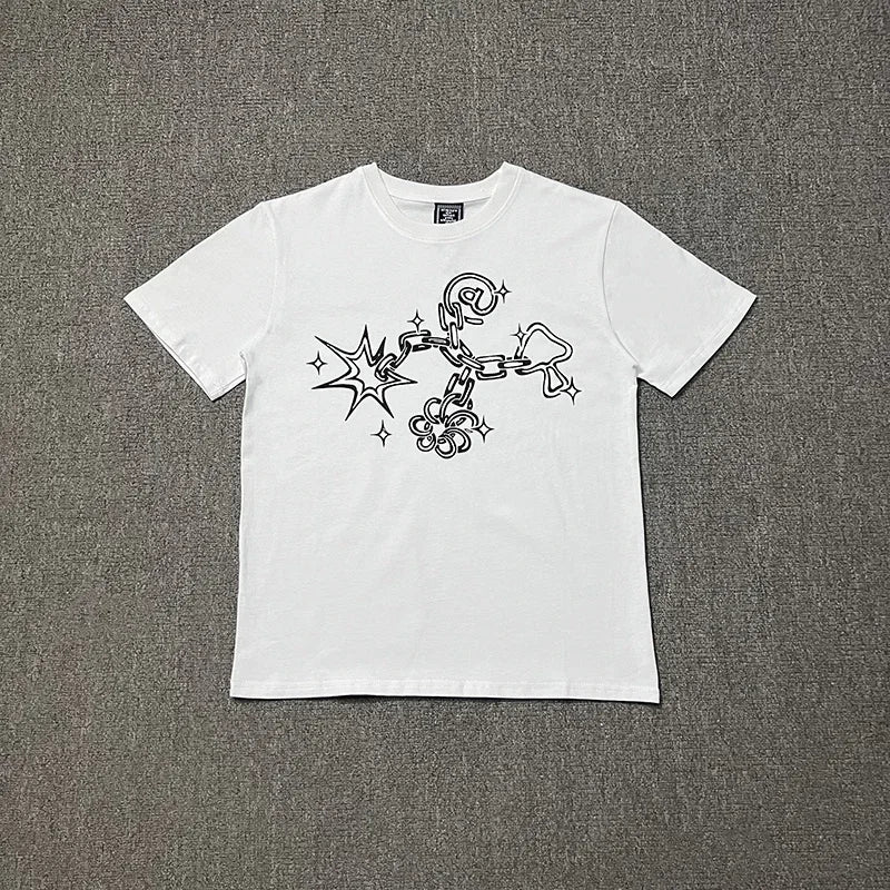 Sun Print Graphic T-Shirt – Casual Cotton Tee for Men & Women