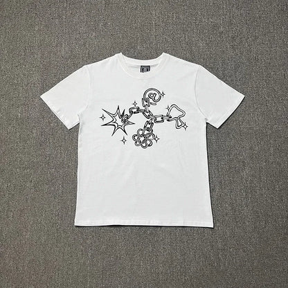Sun Print Graphic T-Shirt – Casual Cotton Tee for Men & Women