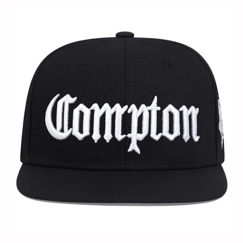 Compton Snapback Cap – Hip Hop Embroidery Baseball Hat