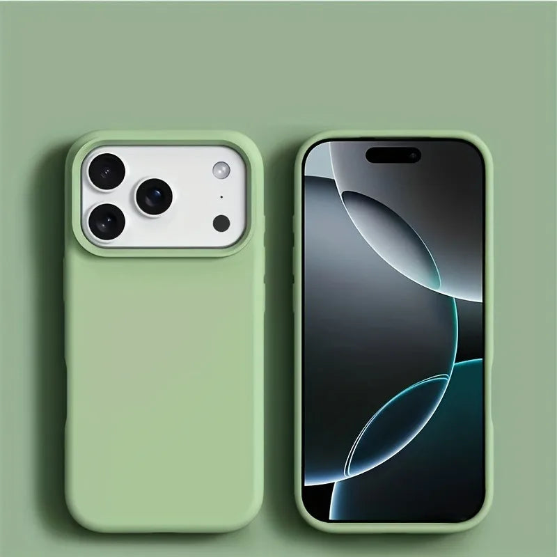 Liquid Silicone iPhone 17 Case – Shockproof Soft Cover for iPhone 17 / Pro / Pro Max / Air