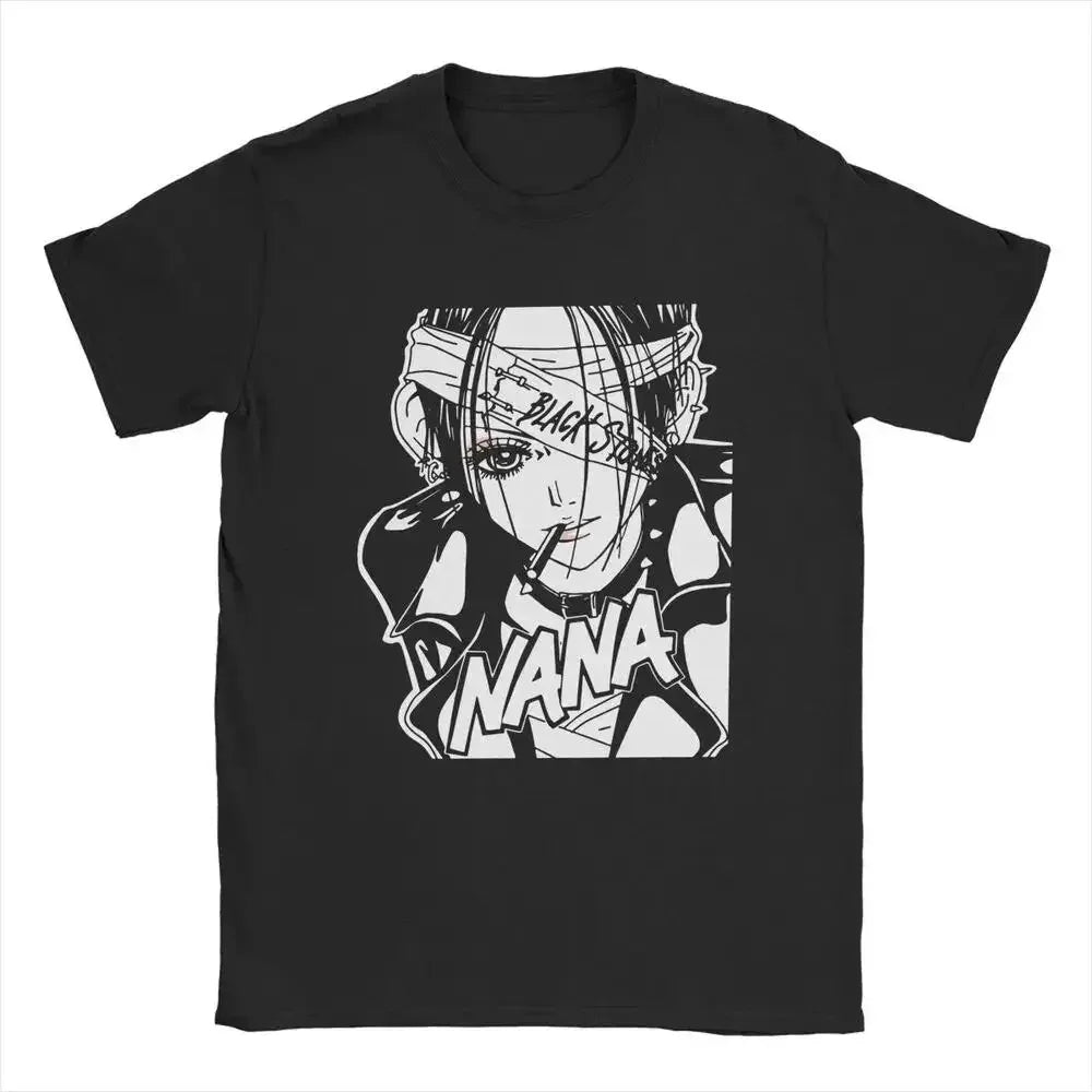 Nana Osaki T-Shirt – Black Stones Anime Punk Rock Graphic Tee