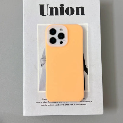 Liquid Silicone iPhone Case with Camera Protection | iPhone 11–16