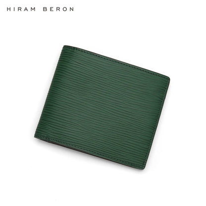 Personalized Men's Bifold Wallet – Epi Leather with Custom Name