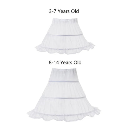 Girls Elsa Princess Dress Snow Queen Costume