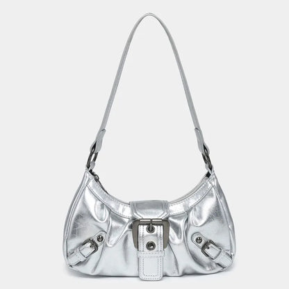 Maillard Y2K Vintage Leather Shoulder Bag