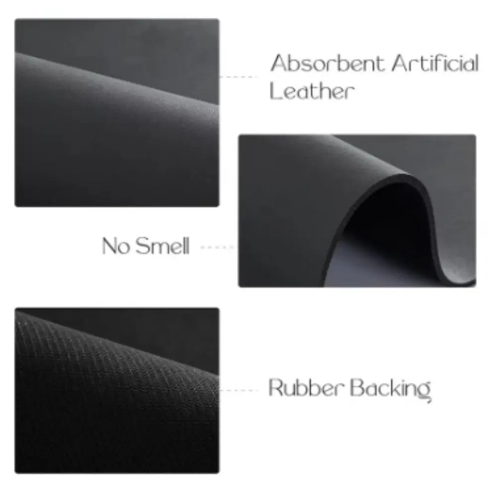 Diatomite Countertop Drain Mat – Super Absorbent Non-Slip