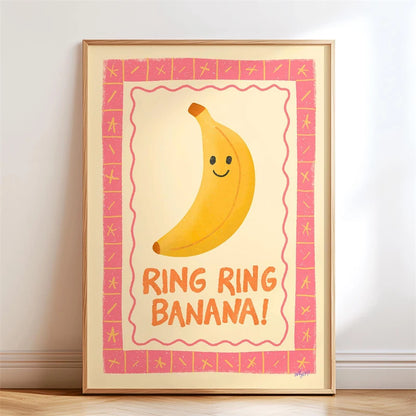 Boho Cat Bicycle Wall Art Poster – Kids Nursery Print