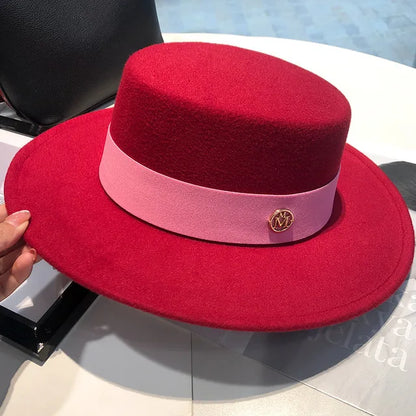 Fedora Hat – Elegant Felt Jazz Cap for Women & Men