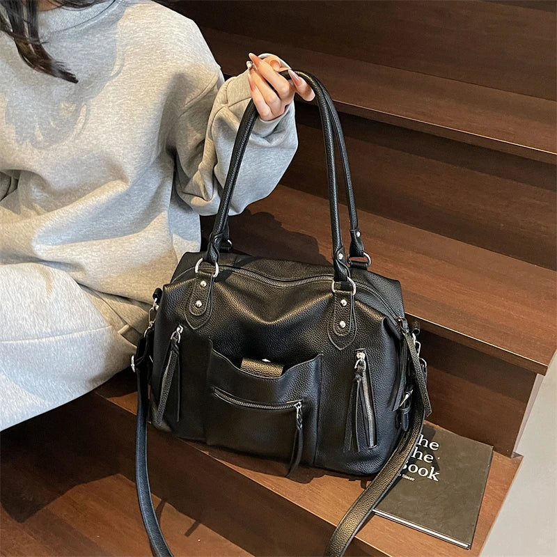 High Quality Soft Leather Crossbody Shoulder Bag
