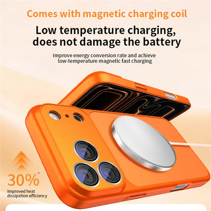 MagSafe Liquid Silicone iPhone Case with Lens Filter – iPhone 13 to 17 Series