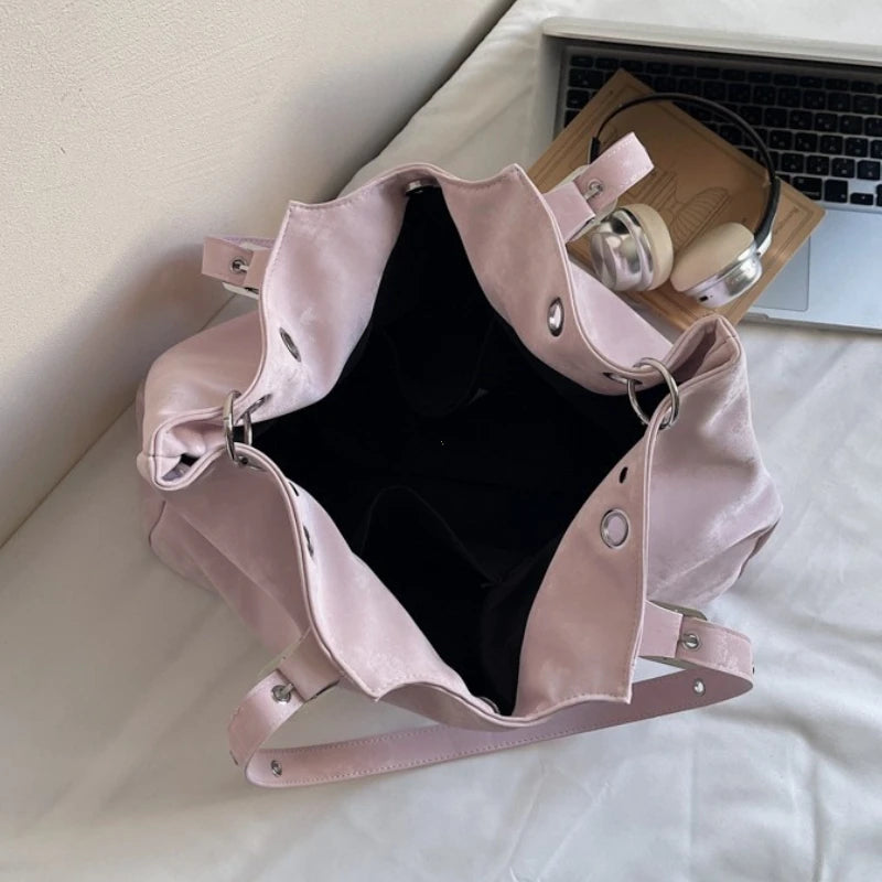 Vintage Big Bags For Women Handbags Top-handle Handbag