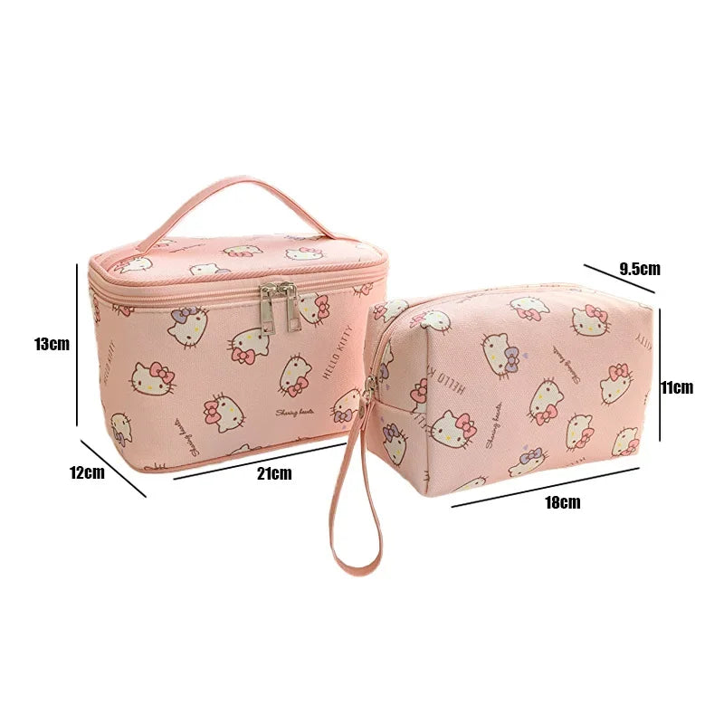 Hello Kitty Large Capacity Makeup Bag