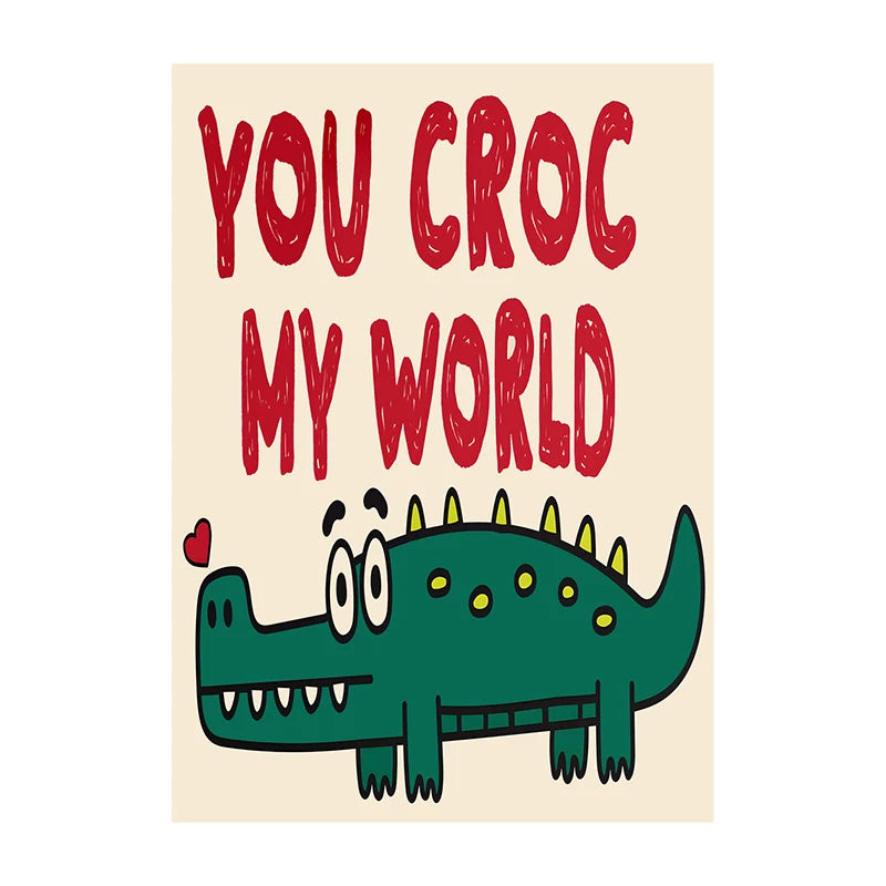 Kids Room Wall Art Poster – Chut Je Reve Typographic Print