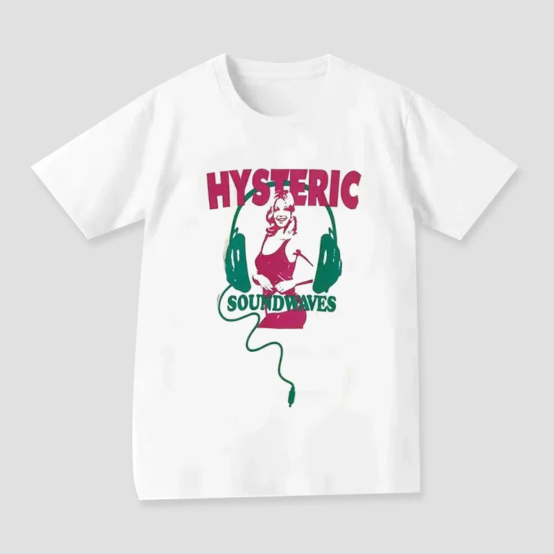 Graphic Print T-Shirt – Streetwear Short Sleeve Tee for Men & Women