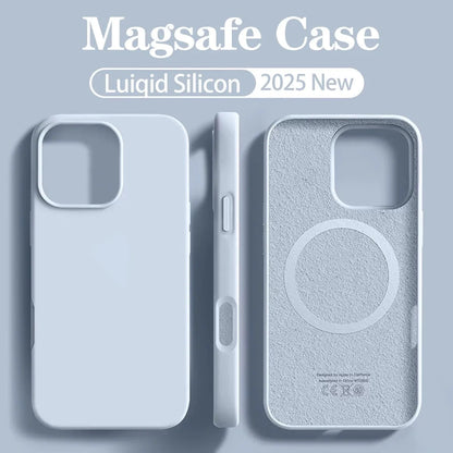 Liquid Silicone MagSafe iPhone Case – iPhone 12 to 17 Series