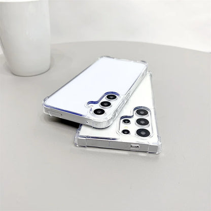 Clear Anti-Yellowing Samsung Galaxy Case – S20 to S25 & A Series