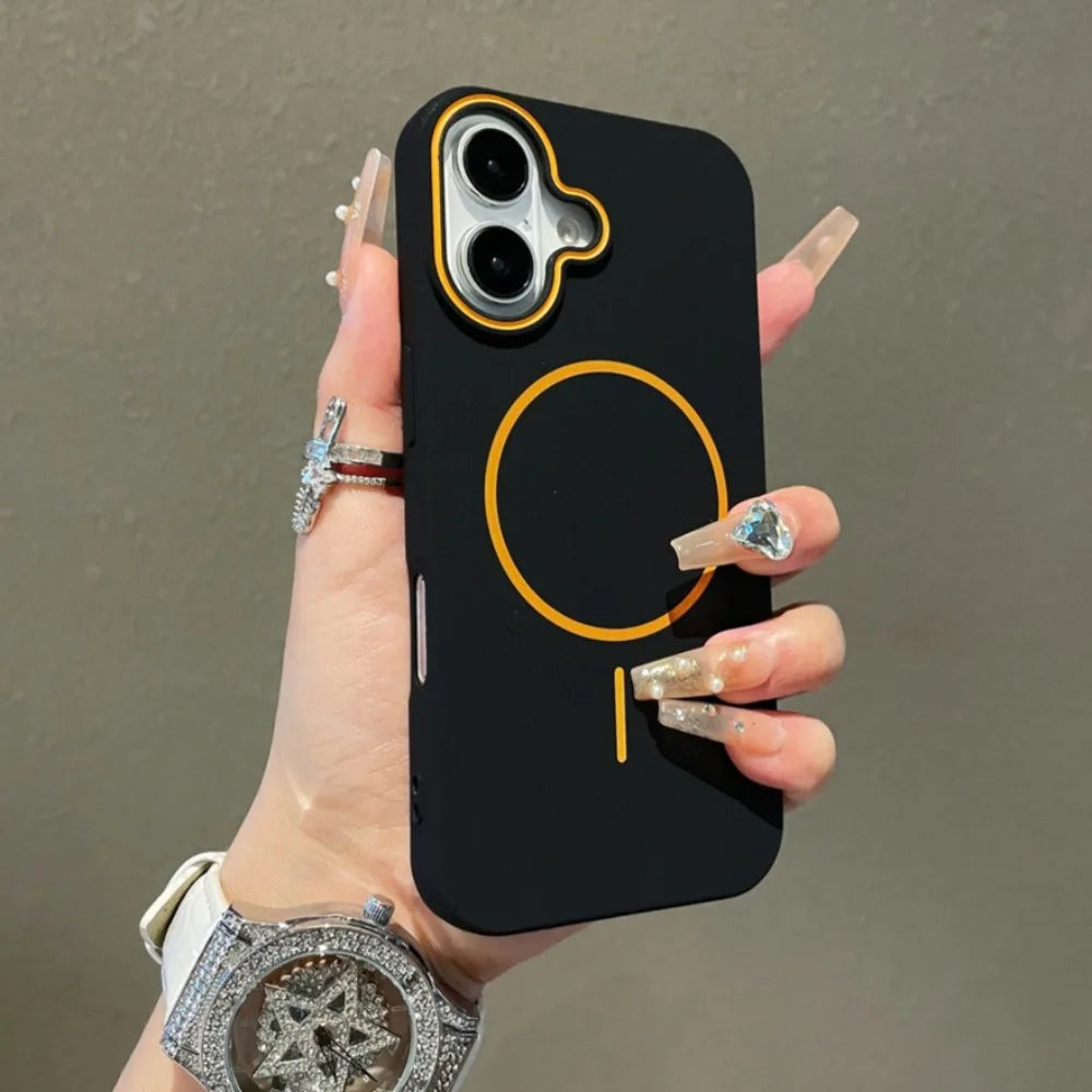 MagSafe iPhone Case – Ultrathin Matte Color with Lens Protection