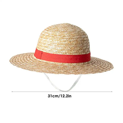 Luffy Straw Hat Cosplay Sunshade Cap