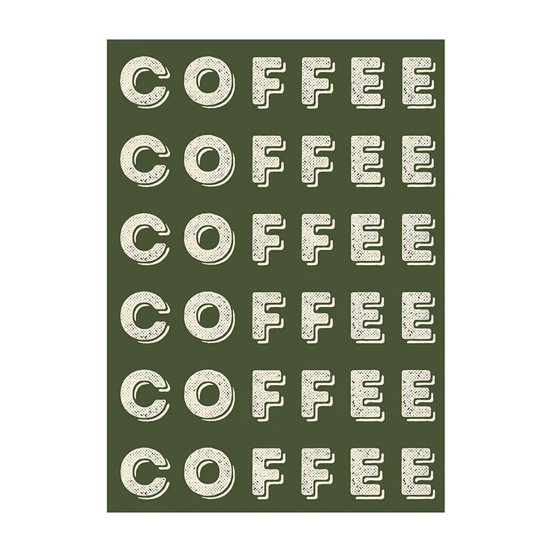 Coffee Diver Wall Art Print – Whimsical Kitchen Poster