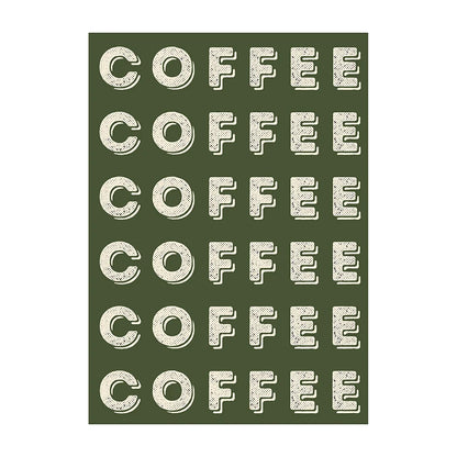 Coffee Diver Wall Art Print – Whimsical Kitchen Poster