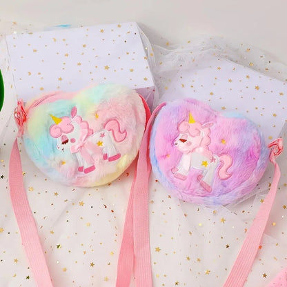 Cute Unicorn Crossbody Bag For Girls