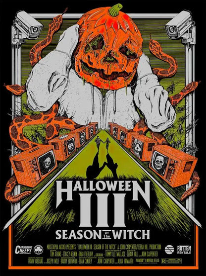 Horror Movie Wall Art Poster – Classic Halloween & Slasher Film Prints for Home Decor