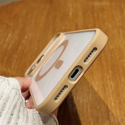 MagSafe Clear iPhone Case – Magnetic Wireless Charging