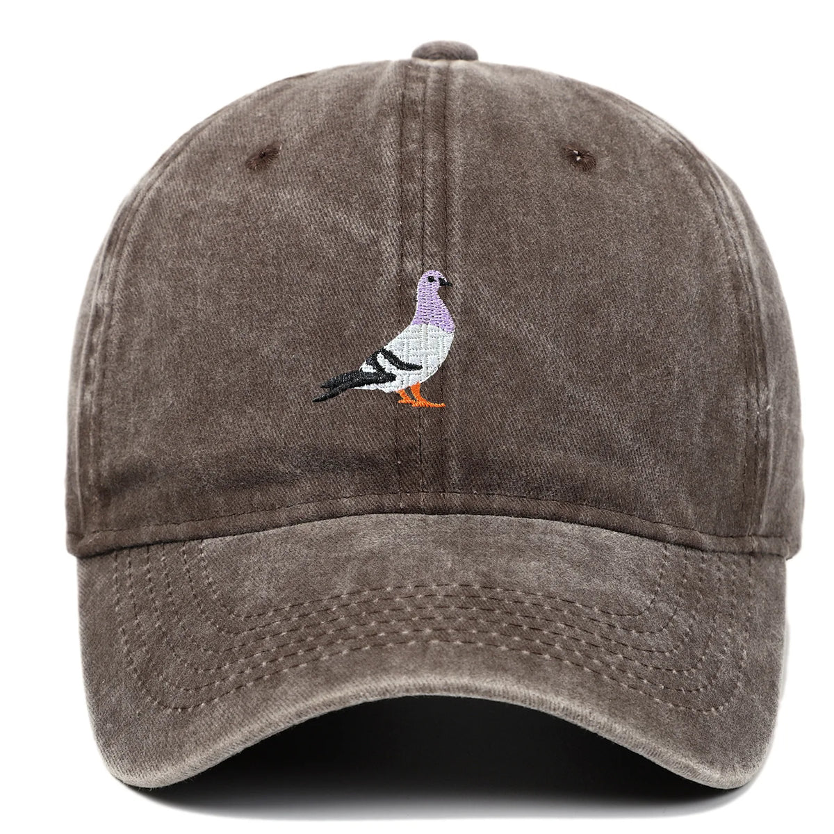 Embroidered Baseball Cap – Washed Cotton Snapback Hat Unisex