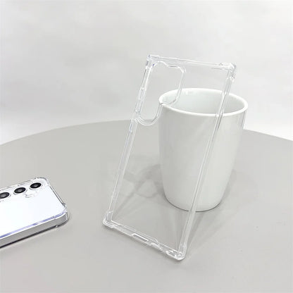 Clear Anti-Yellowing Samsung Galaxy Case – S20 to S25 & A Series