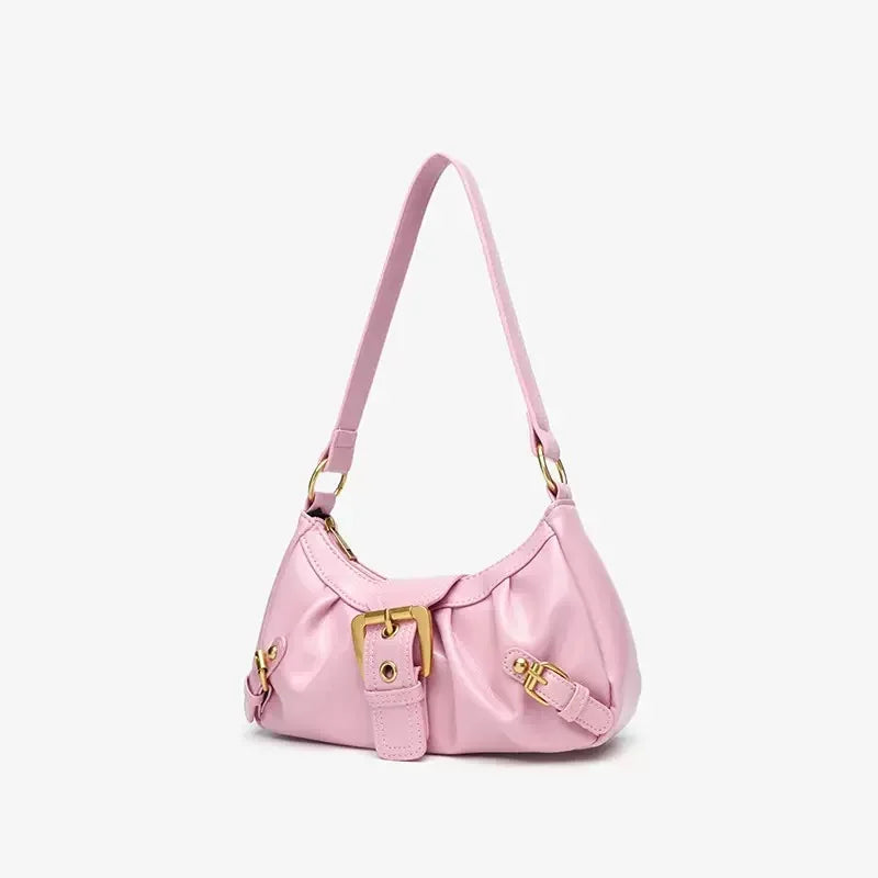 Maillard Y2K Vintage Leather Shoulder Bag