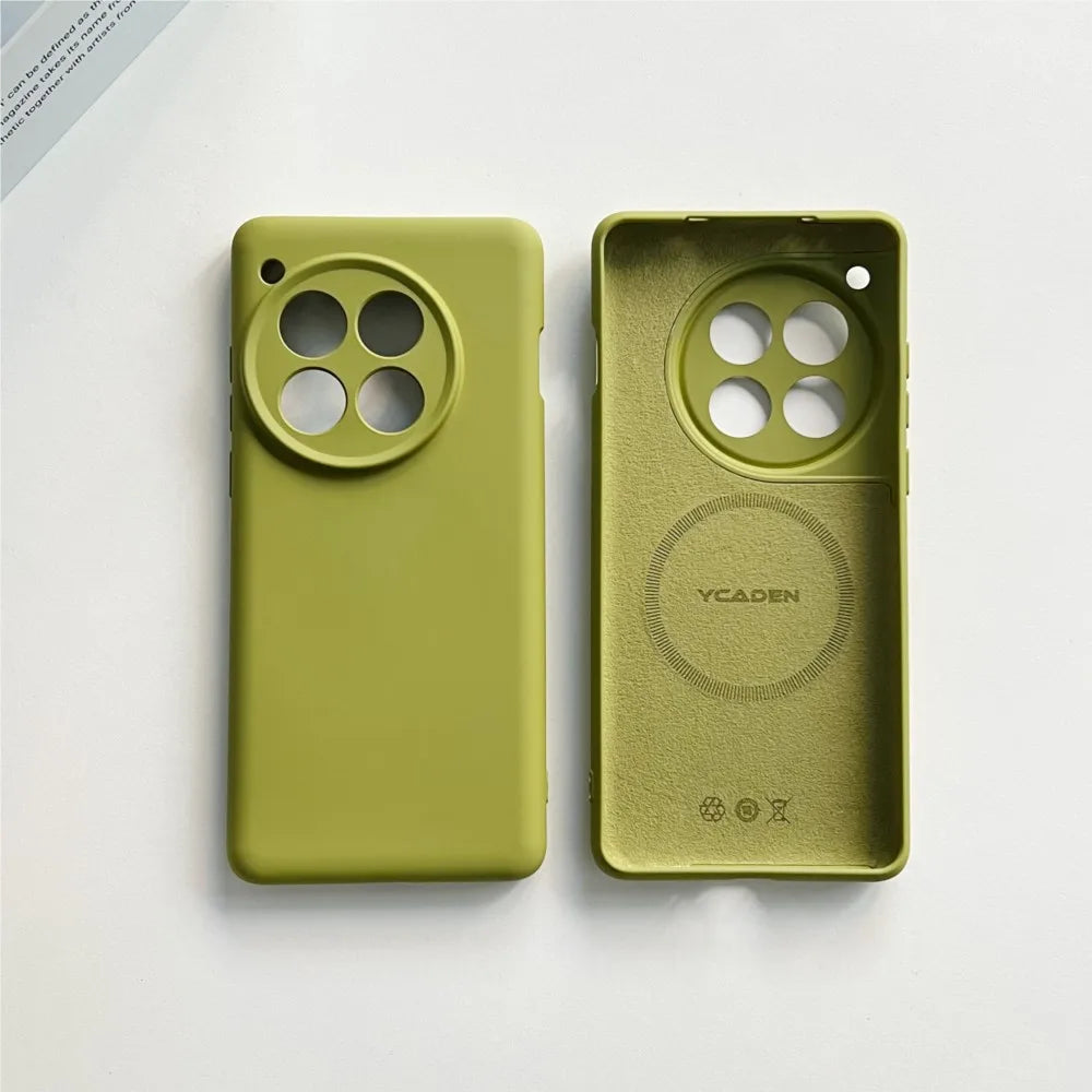 Magnetic Liquid Silicone Case for OnePlus – MagSafe Wireless Charging